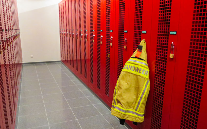 Garderobekasten Brandweer Melle