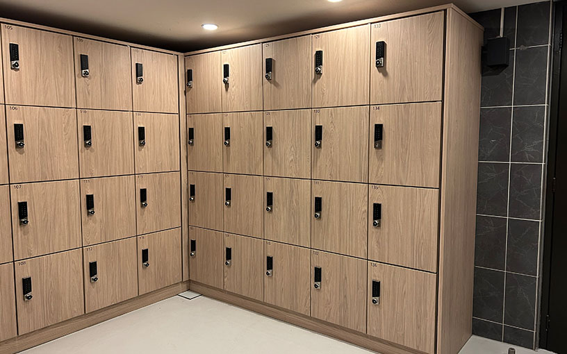 Armoires vestiaires fitness