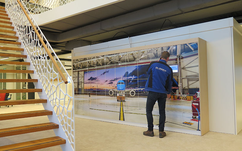 Intelligente Spinde für Mitarbeiter von KLM